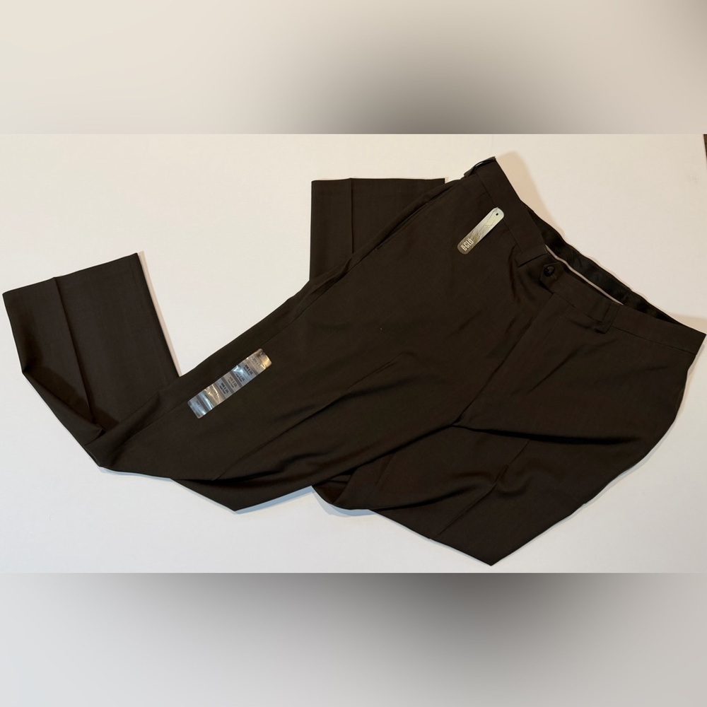 NWT Haggar Brown Men's Dress Pants